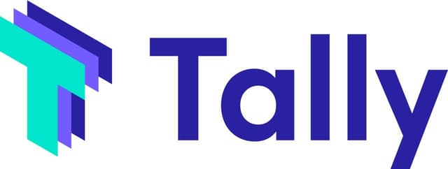 Sponsor logo for Tally - a MCON Denver 2021 sponsor